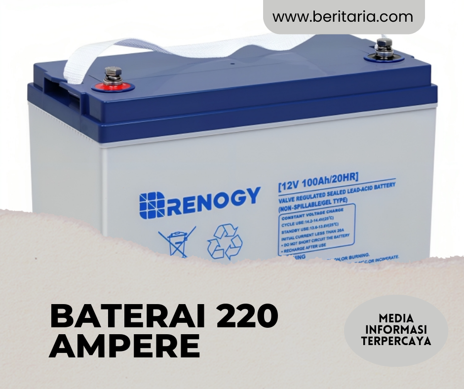 Beritaria.com | Baterai 220 ampere